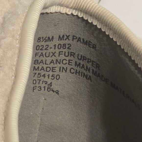 Mixit Pamer Cream Sherpa Mary Jane Size 8.5 - Picture 6 of 6
